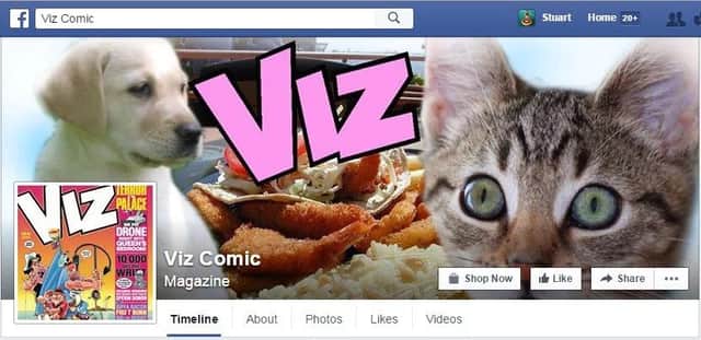 Still too offensive? Viz has changed its Facebook profile picture.