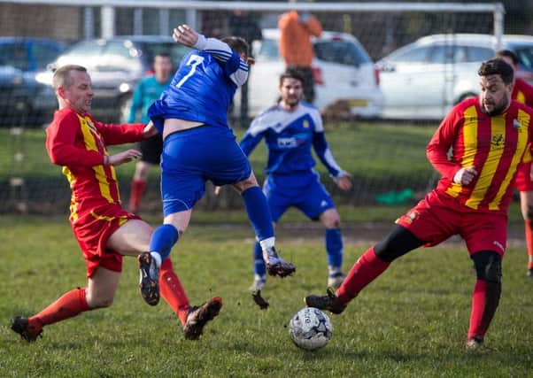 Actions from Northowram v Copley United, at Northowram Rec.
