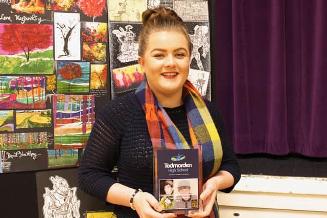 A young woman has been recognised for her bravery, courage and determination after helping bring the perpetrators of a shocking crime to justice. Chloe Donnelly, now 19, is an apprentice administrator at Todmorden High School