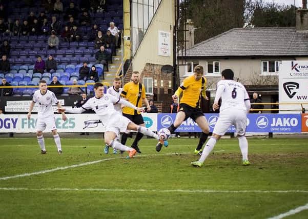 Town in action against Southport last Saturday. Picture: Simon Marshall