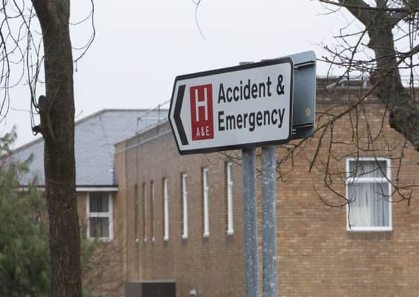 Calderdale Royal Hospital Accident and Emergency.