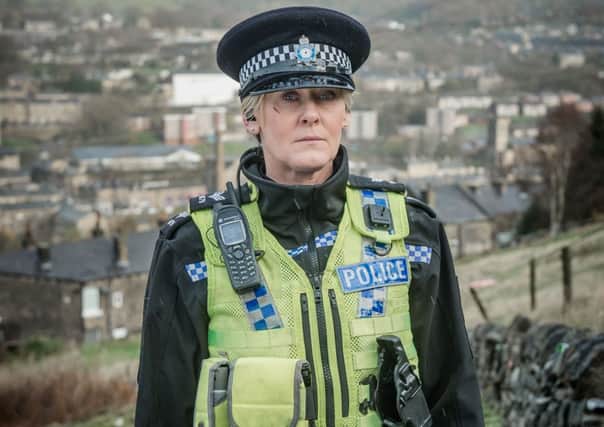 Programme Name: Happy Valley series 2 - TX: n/a - Episode: n/a (No. n/a) - Picture Shows: *GENERIC* Catherine (SARAH LANCASHIRE) - (C) Red Productions - Photographer: Ben Blackall