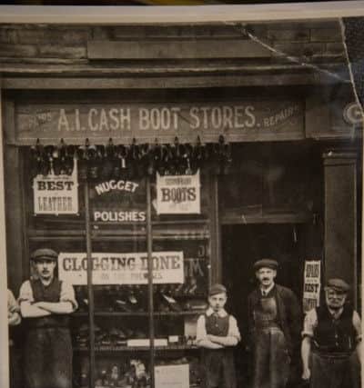 The shop was renowned for manufacturing industrial clogs in the 19th and 20th centuries