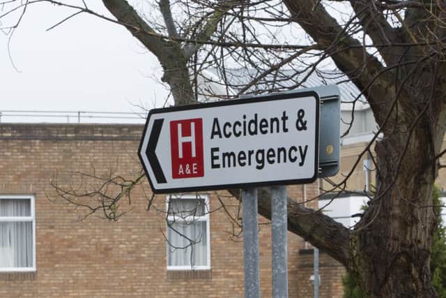 Calderdale Royal Hospital Accident and Emergency.