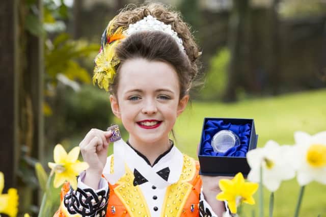 Maisie Magner-Williams, 11, who has competed in The World Irish Dance Championships and come first in her region, third in the UK and 15th in the world.