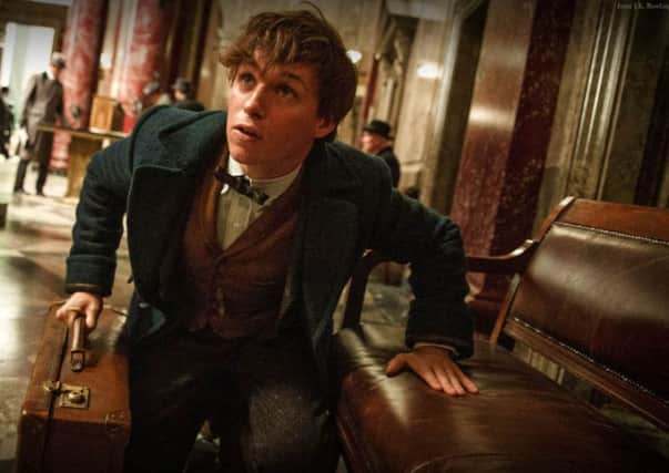 Eddie Redmayne as Newt Scamander in Fantastic Beasts and Where to Find Them. 
Release date 2016