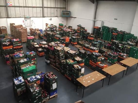 Donations to Chesterfield Food Bank