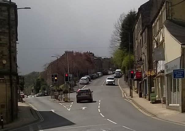 Traffic problems in Rochdale Road, Ripponden.