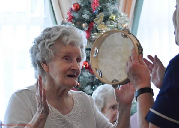 The Soundwaves choir in Blackpool during their dementia singing sessions