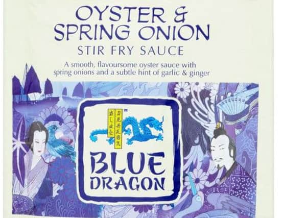 Oyster and Spring Onion sauce is one of three varieties being recalled .