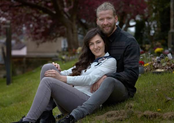 Kingsley James, Halifax Town player, and Emily Booth will be getting married the day before the FA Trophy final.
