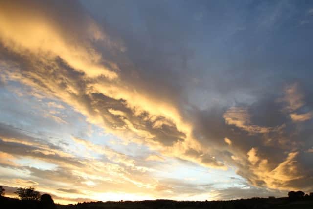 Sunrise over Ryburn Valley