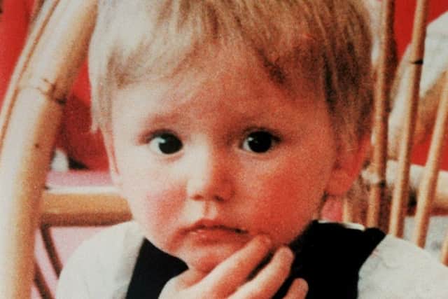 Ben was 18 months old when he went missing while the family were on holiday in Greece.