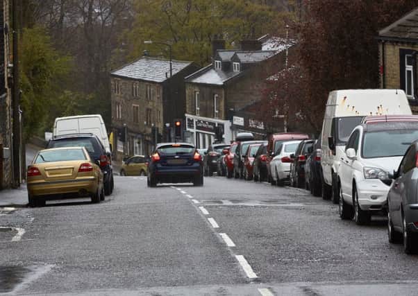 Traffic problems on Rochdale Road, Ripponden.