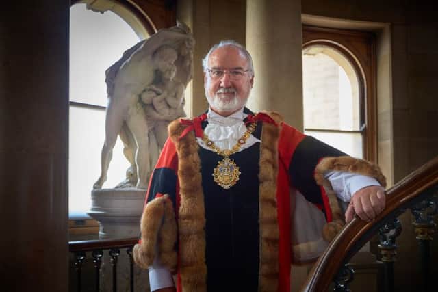 Coun Tony Greenwood the new Mayor of Todmorden.