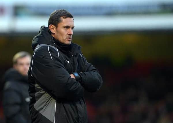 Grimsby manager Paul Hurst