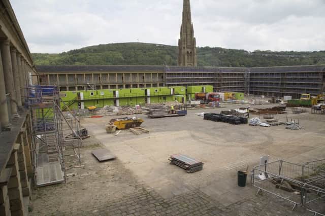 The Piece Hall development in June 2015.