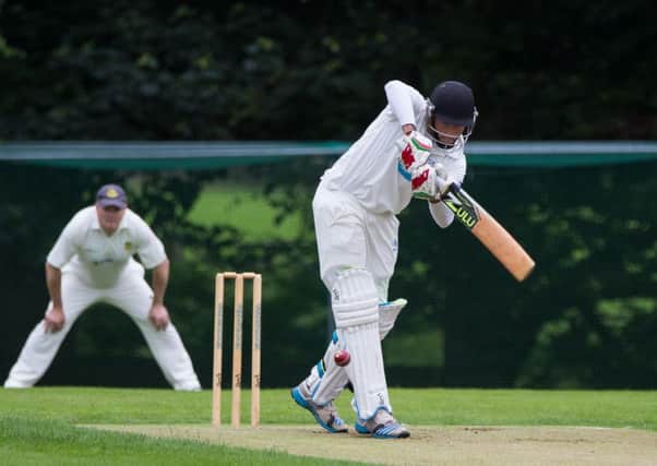 Actions from Warley v Jer Lane, at Warley CC. Pictured is Greg Keywood