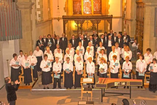 Todmorden Choral Society. Photo by Geoff Boswell