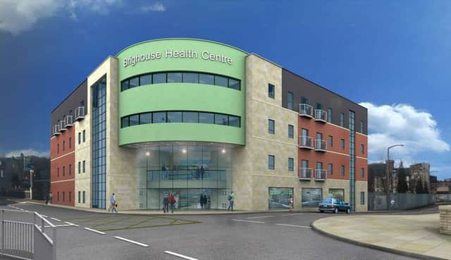 Artist's impression for new Brighouse Health Centre.