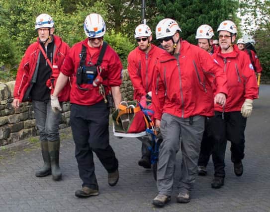 The team at Heptonstall Quarry