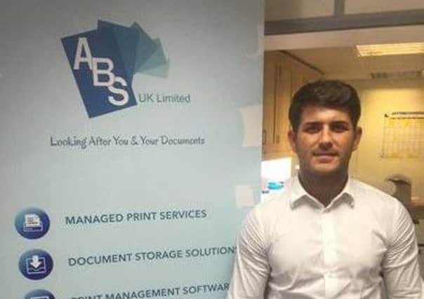 Jordan Davies, business development manager at ABS UK Ltd