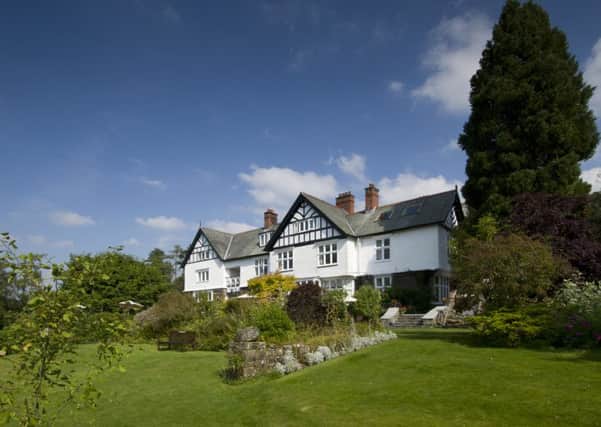 HOME FROM HOME: Lindeth Howe, once owned by Beatrix Potter and now a country house hotel.