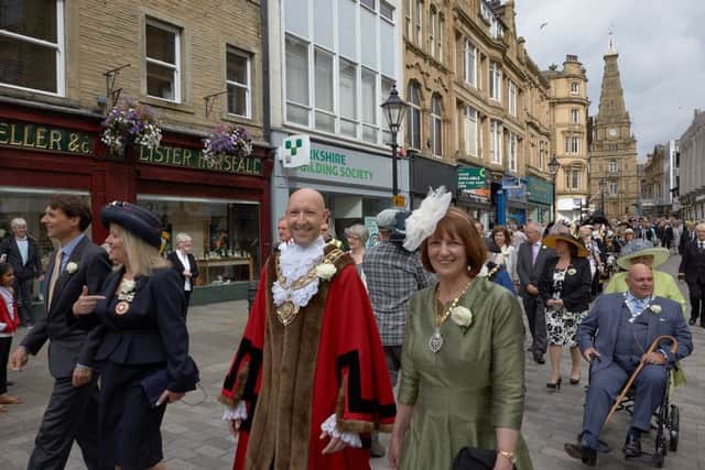 Yorkshire Day parade.