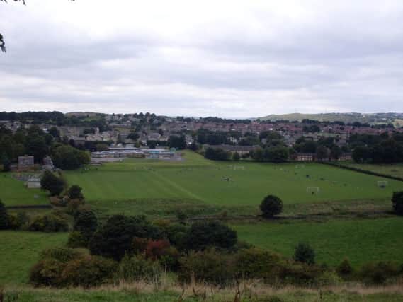 Carr Green Playing Fields 10 acre site in Rastrick where Rastrick Junior Football Club plays