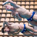 Olympic diving champions Jack Laugher and Chris Mears
