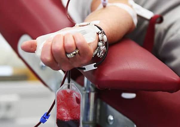 NHS blood donor service is hoping more people will come forward.