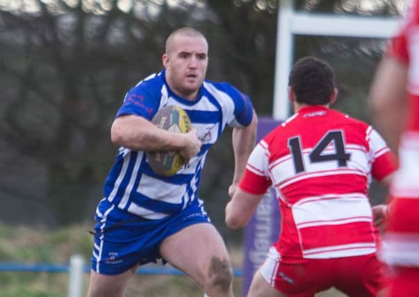 Actions from Siddal v East Leeds, at Chevinedge. George Ambler
