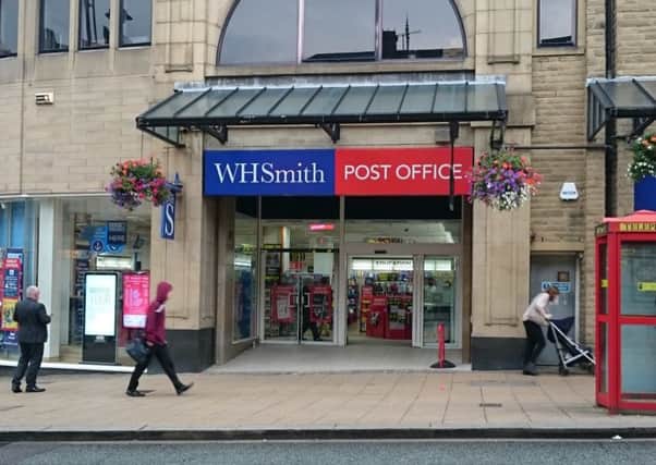 The new post office in WH Smith has cause some upset amongst residents