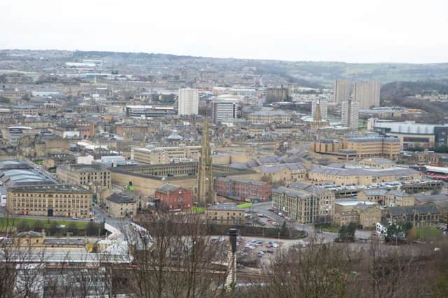 Great views over Halifax, on the Beacon Hill ramble route