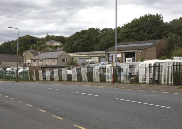 A planning application has been submitted to clear this site in Hipperholme to build an Aldi foodstore