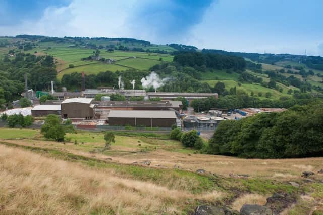 Sonoco Alcore of the dedicated beverage carton recycling facility, located in Stainland,