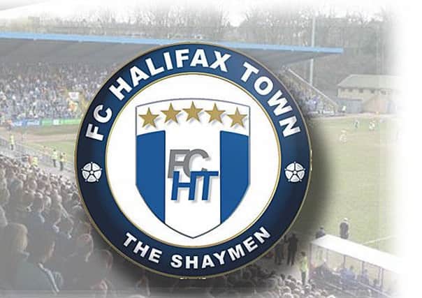 Football Club badges fro web
FC Halifax Town crest badge logo