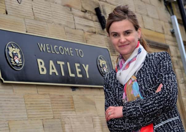 MP Jo Cox, who was murdered outside Birstall Library on June 16.