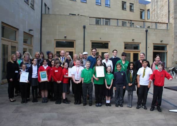 Seven schools in Calderdale received awards for their approach to healthy eating