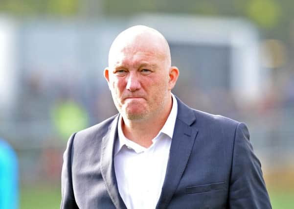 UP FOR THE CUP: FC Halifax Town manager Billy Heath hopes to cause an FA Cup upset today when his non-league side play Dagenham & Redbridge in the first round proper. Picture: Tony Johnson
