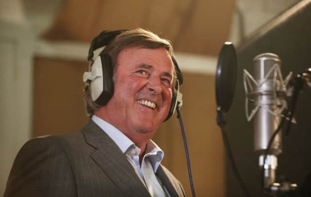 File photo dated 07/09/09 of Sir Terry Wogan recording a track for Children in Need at Abbey Road studios in London, as he has died aged 77 following a short illness. PRESS ASSOCIATION Photo. Issue date: Sunday January 31, 2016. See PA story DEATH Wogan. Photo credit should read: Katie Collins/PA Wire