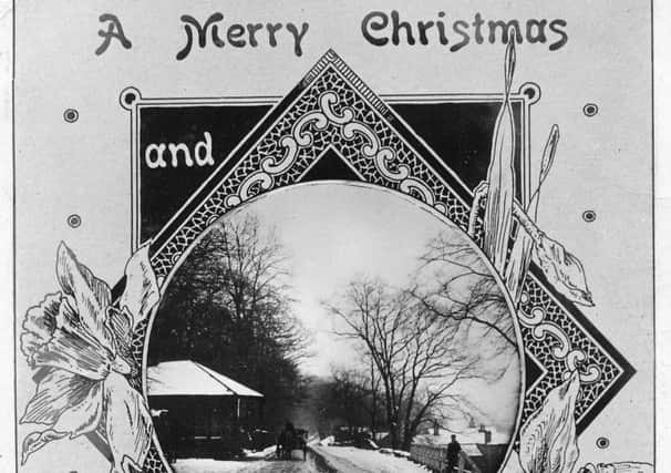 The 1904 Christmas card from Henry Sugden