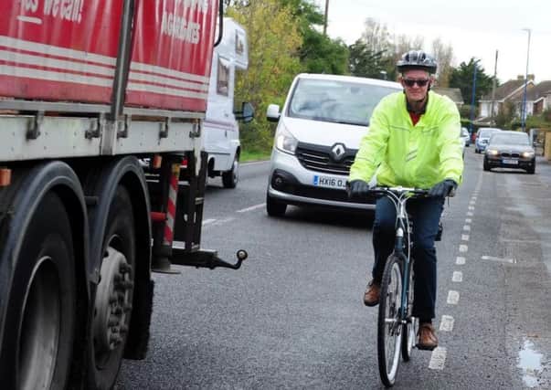 The campaign looks to improve safety for cyclists on the roads.