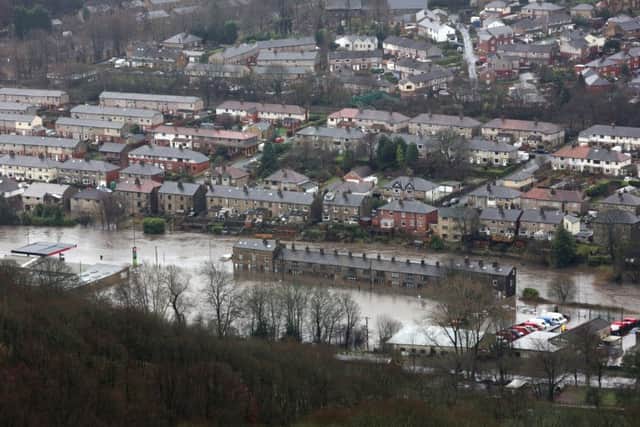 Houses demolished as major flood work in Mytholmroyd begins