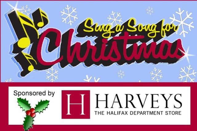 Song for Christmas, sponsored by Harveys of Halifax