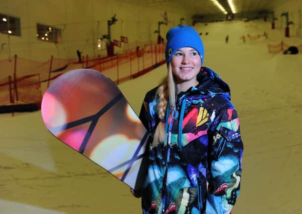 20th September 2013. Winter Olympic hopeful Katies Ormerod from Brighouse at Xscape in Castleford.