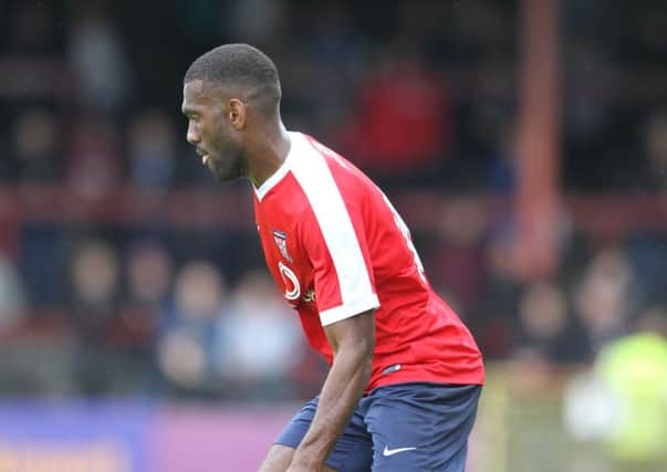 York City's Daniel Nti in action in to dayÃ¢Â¬"s game
York City v Middlesbrough Pre Season Friendly held at Bootham Cresent on the 10/07/2016
Pic by Gordon Clayton
Football League Images are covered by DataCo Licence agreements      
For editorial use only
No Free Use permitted