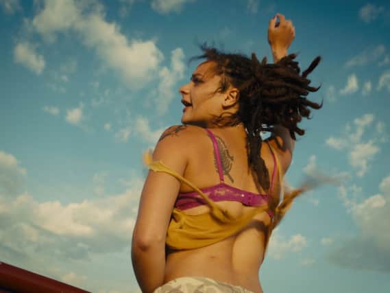 Undated Film Still Handout from American Honey. Pictured: Sasha Lane as Star. See PA Feature FILM Reviews. Picture credit should read: PA Photo/Universal. WARNING: This picture must only be used to accompany PA Feature FILM Reviews.