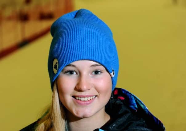 20th September 2013.  Winter Olympic hopeful Katie Ormerod.