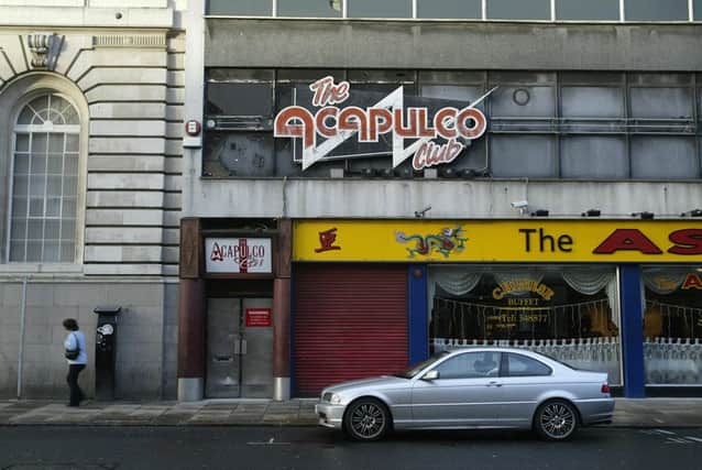 exterior of the Acapulco night club for stock